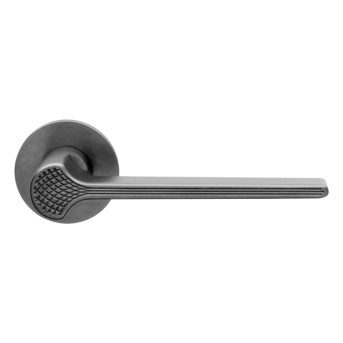Ginkgo Biloba Pgs Brass Pvd Satin Graphite