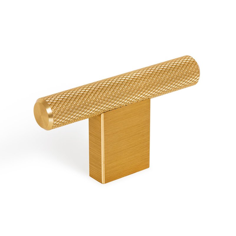 Graf Mini 60x33MM Knob Brush Dark Brass