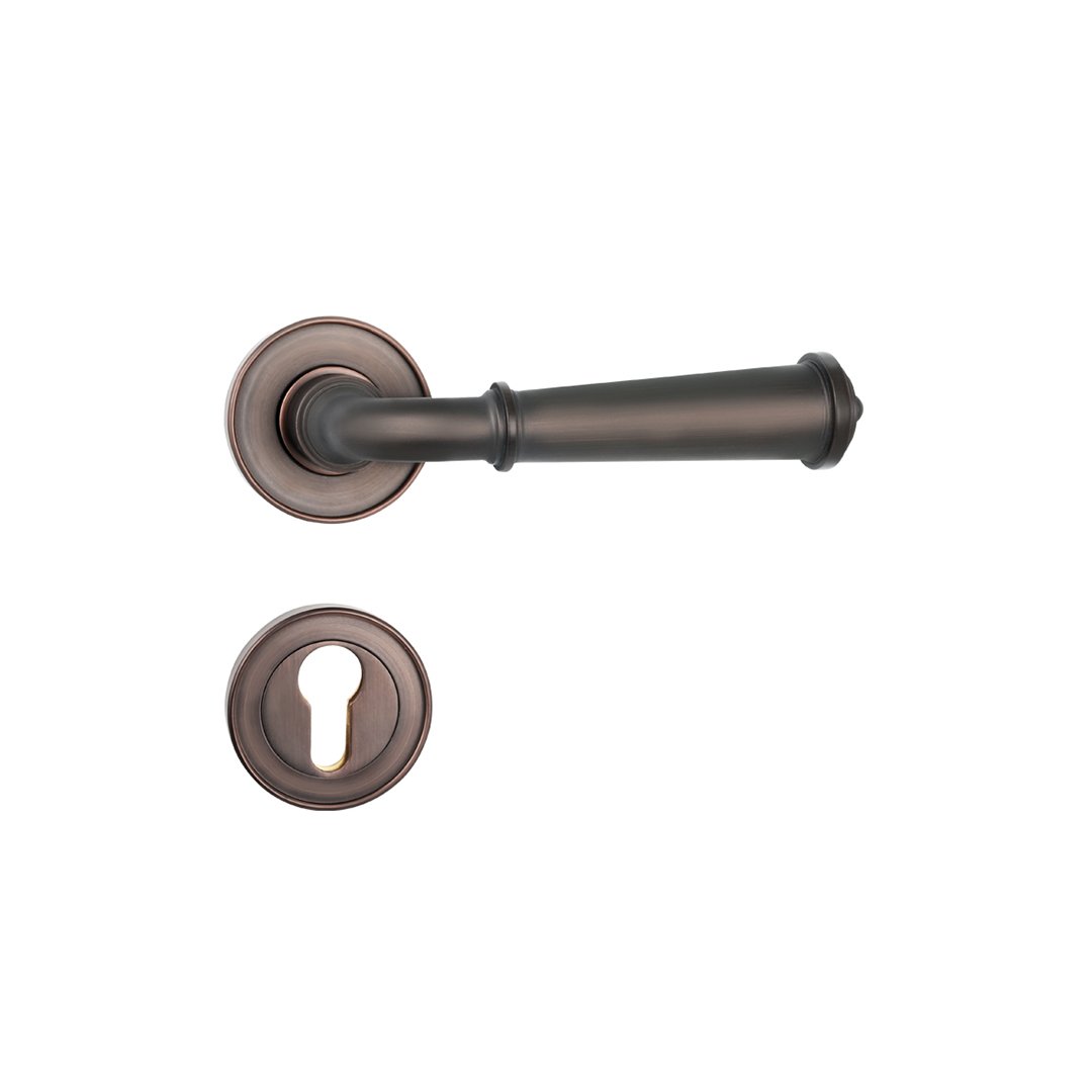 Xavier Brass Mortise Lever Handle