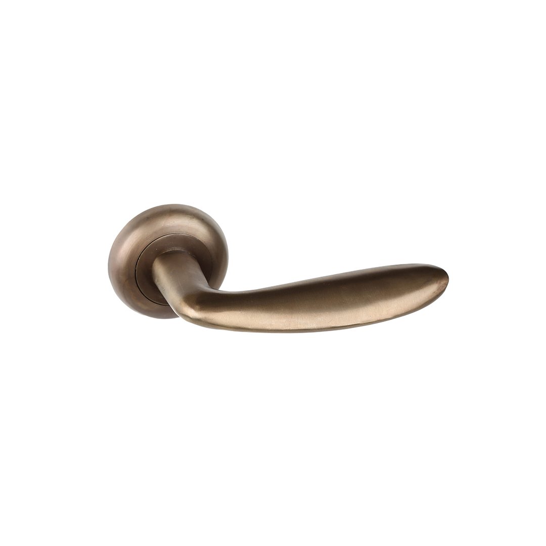 Sanskar On Rose Brass Mortise Lever Handle.