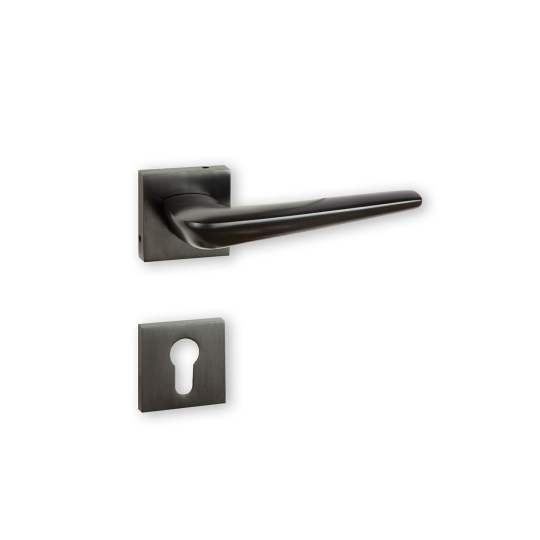 Saga On Rose Mortise Lever Handle