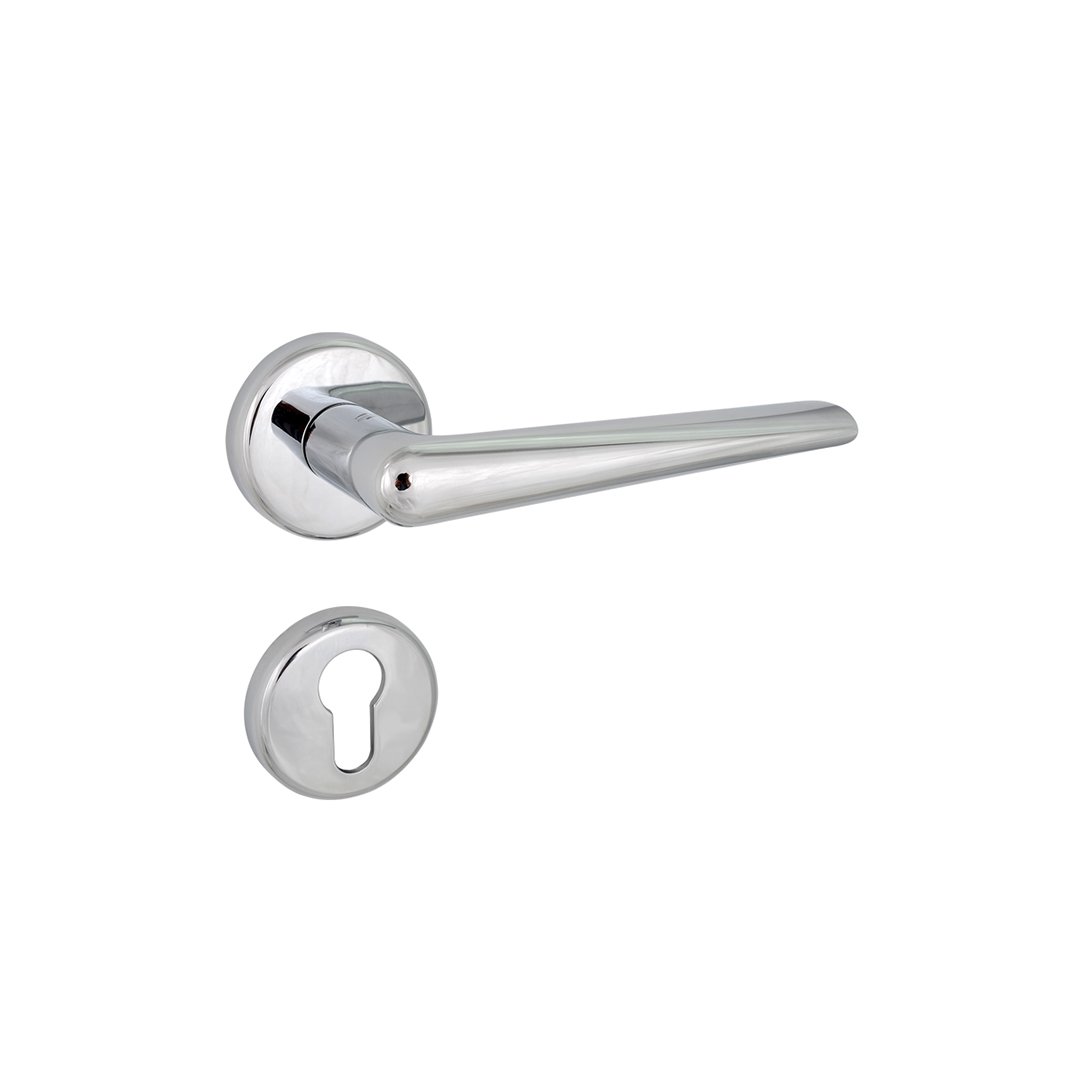 Leon On Rose Mortise Lever Handle