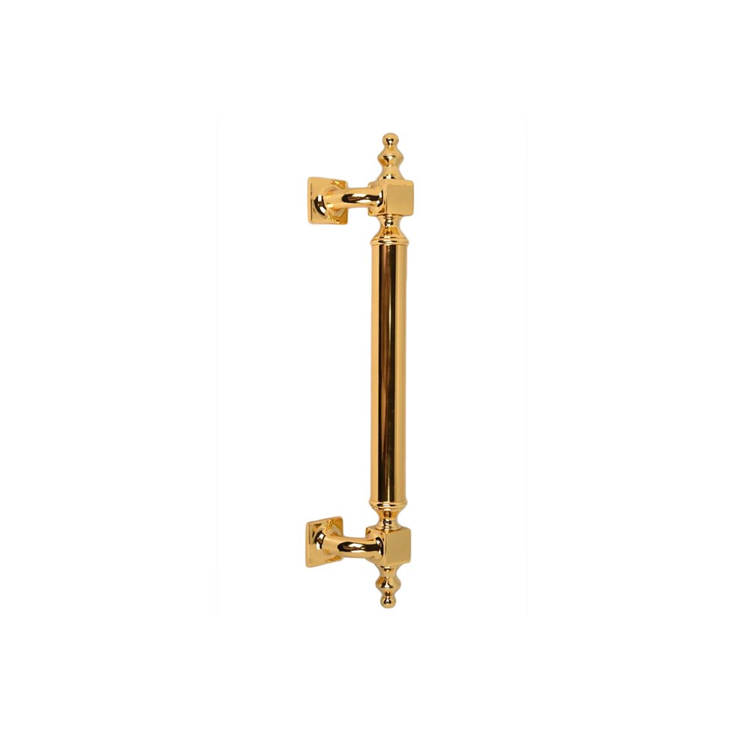 Malta Cross Brass Pull Handle
